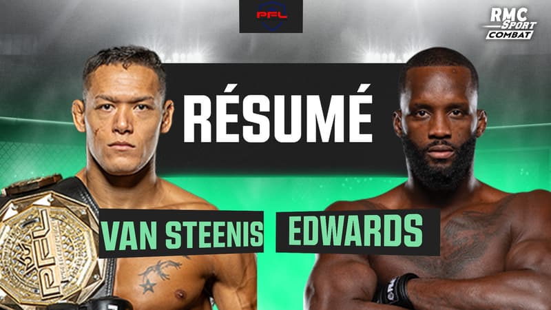 PFL Madrid : Van Steenis face à la menace Edwards – Le choc des titans pour la ceinture !