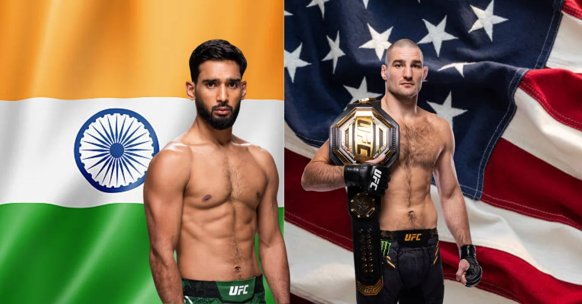 Anshul Jubli sous l'aile de Sean Strickland : Quel Impact sur les Cotes du 'Lionheart' Indien ?