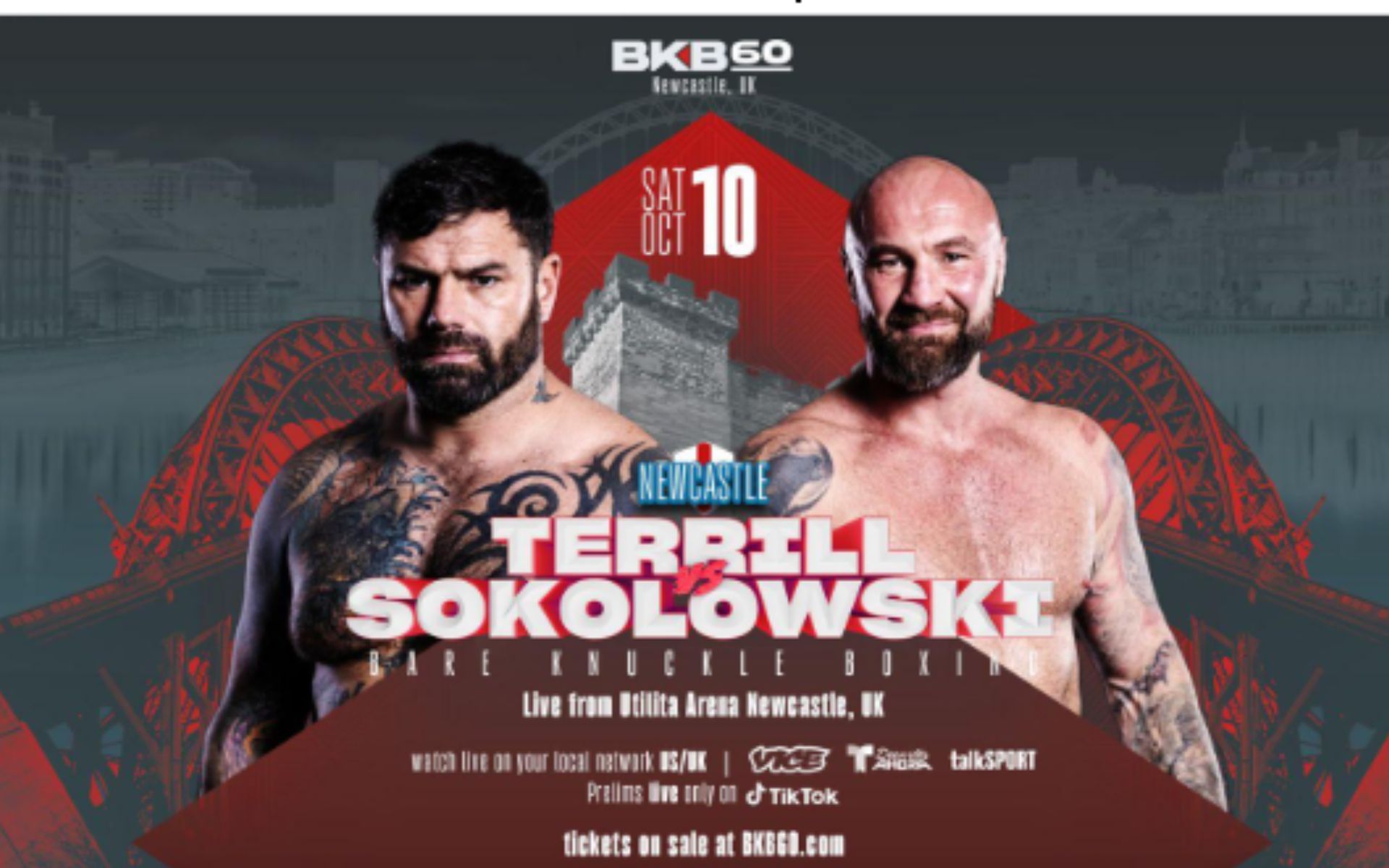 BKB 60 : Mick Terrill vs. Kamil Sokolowski – Le Choc Anglais à Newcastle et Nos Pronostics Stratégiques