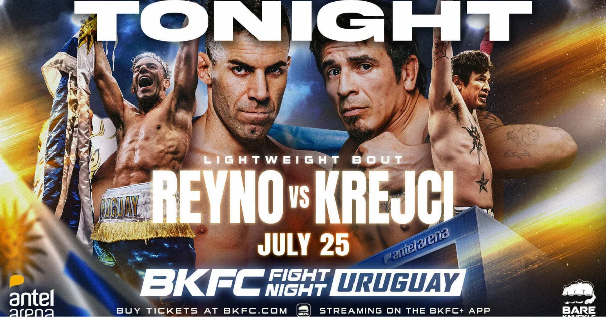 BKFC Uruguay : Gaston 'Tonga' Reyno, l'Artiste du K.O., Redéfinit les Cotes Après sa Victoire Éclatante