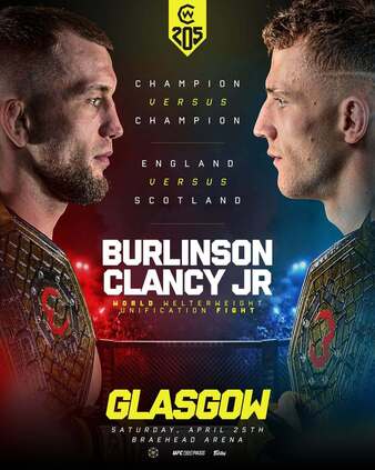 Cage Warriors 205: Justin Burlinson Défend Son Titre en Terre Hostile Face à Sean Clancy Jr – L'Analyse des Cotes!