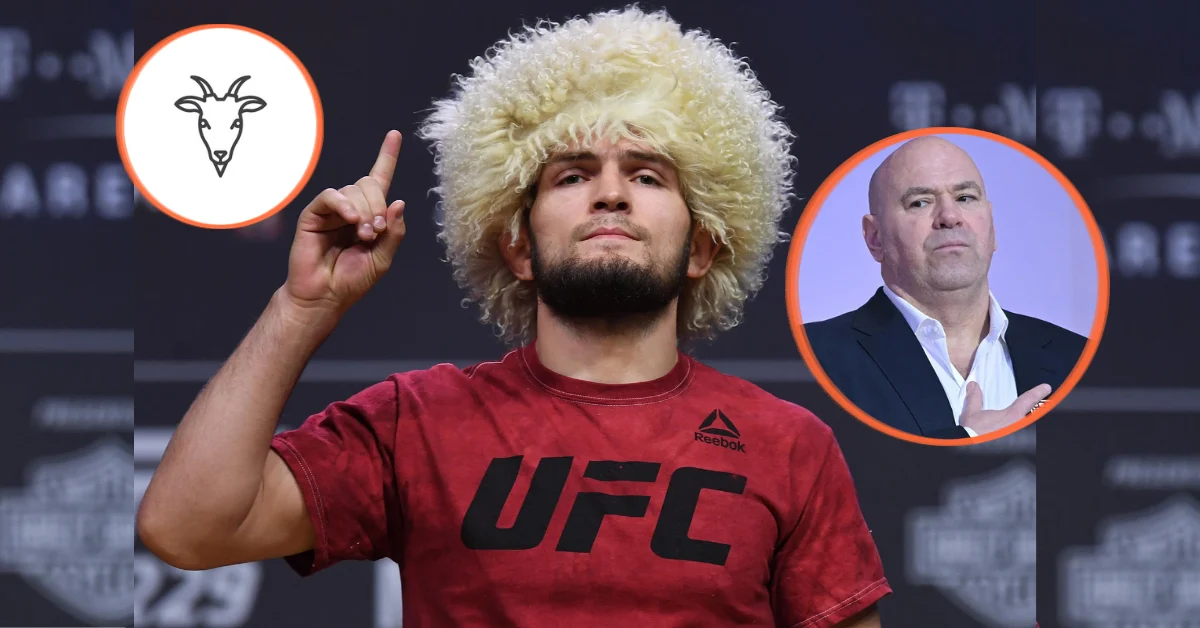 Dana White Relance le Débat GOAT : Khabib Nurmagomedov, Vraiment Pas le Meilleur de Tous les Temps ?