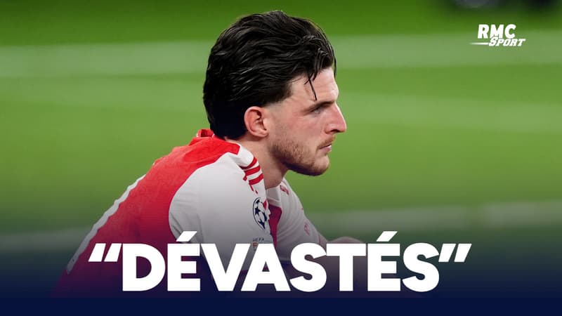 Post-LDC : Declan Rice Dévasté après la Défaite d'Arsenal contre le PSG – Quel Impact sur le Prochain Match ?