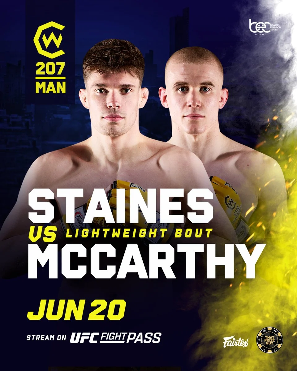 George Staines Brille à Cage Warriors 207 : Quel Impact sur sa Prochaine Moneyline ?