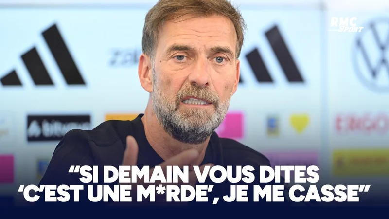 Jürgen Klopp à la tête de la Mannschaft : Un Séisme Tactique pour les Cotes de l'Allemagne !