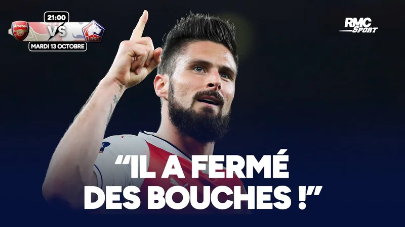 Value Bet Football : Lille avec Giroud, Underdog à surveiller contre Arsenal ?