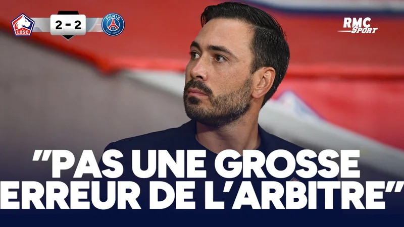 Lille 2-2 PSG : Le Coup de Massue Psychologique qui Rebat les Cartes du Prochain Pari des Dogues