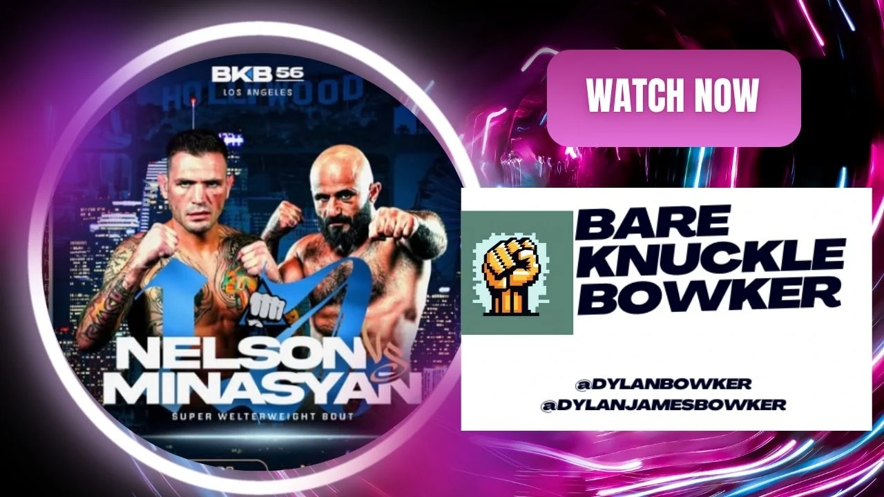 LT Nelson, le 'Pound-For-Pound King' du Bare Knuckle, Prêt à Cimenter son Héritage Face à Minasyan au BKB 56