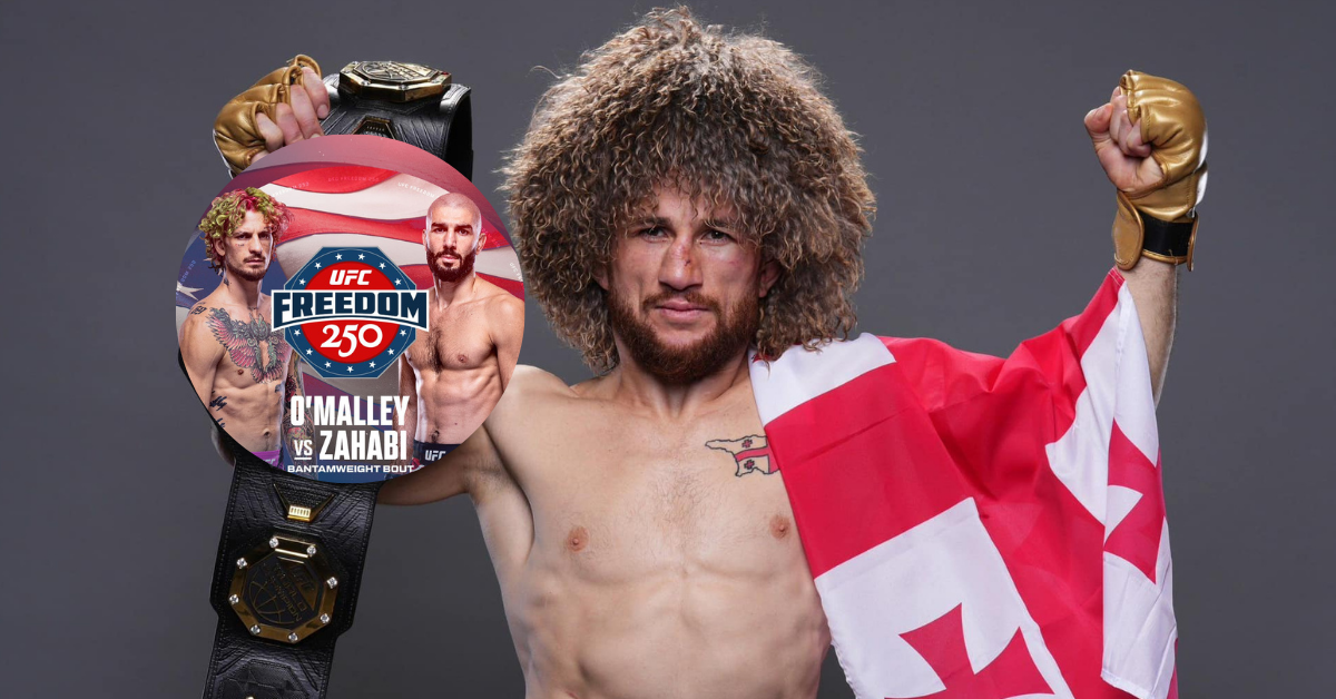 Merab Dvalishvili Anticipe le KO : Sean O'Malley Favori Écrasant Face à Aiemann Zahabi ?