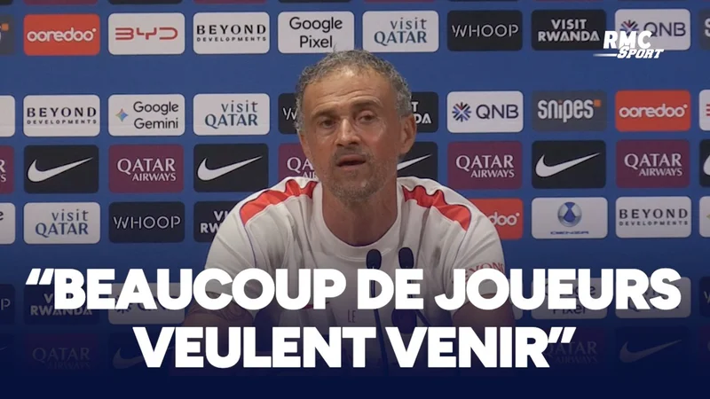 Mercato PSG : Luis Enrique Dévoile l'Attractivité Parisienne, Quel Impact sur les Cotes Futures du Club ?
