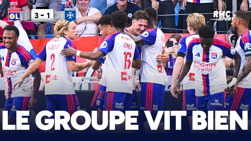Faut-il parier sur l'OL après son succès contre Auxerre ? Les cotes s'emballent