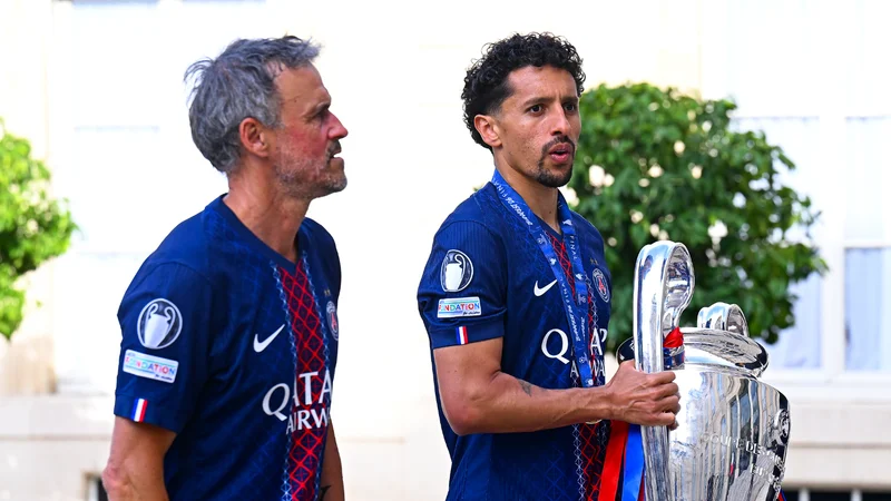 PSG : Luis Enrique et Marquinhos Visent le Triplé Historique avant la Supercoupe contre Aston Villa