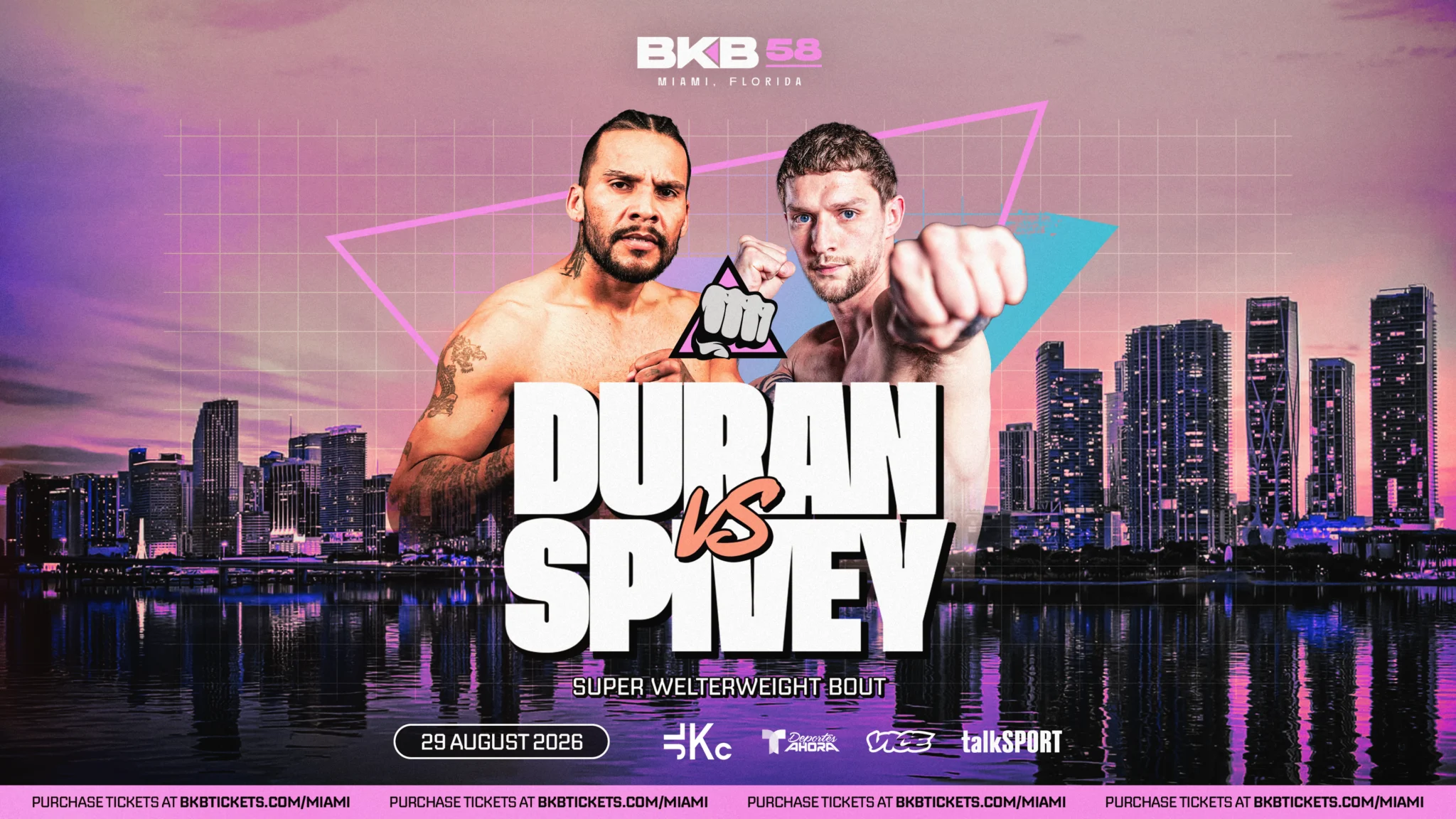Duran Jr. à Domicile : Miami Prêt à S'Enflammer pour le Fils de la Légende au BKB 58 – Analyse Prono !