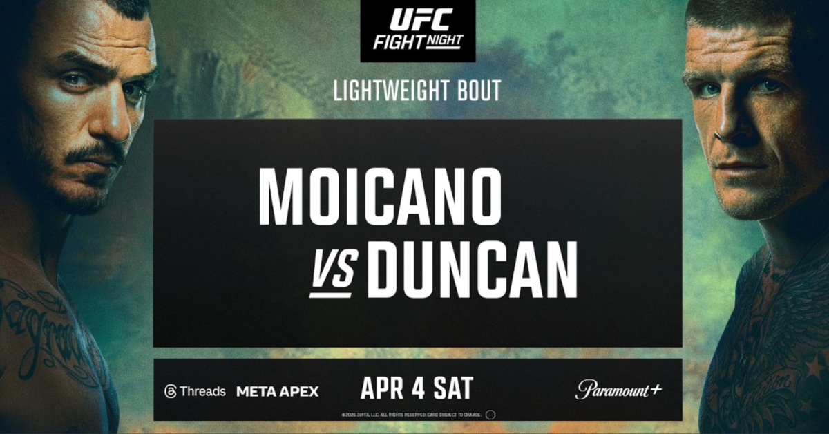 UFC Vegas 115: Moicano vs. Duncan – L'Impact des Prelims sur le Main Event Lightweight ! Analyse et Pronostic.